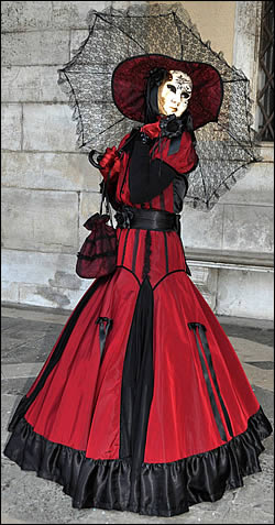 Costume du carnaval de Venise