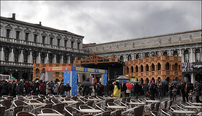 Le Gran Teatro sur la place Saint Marc